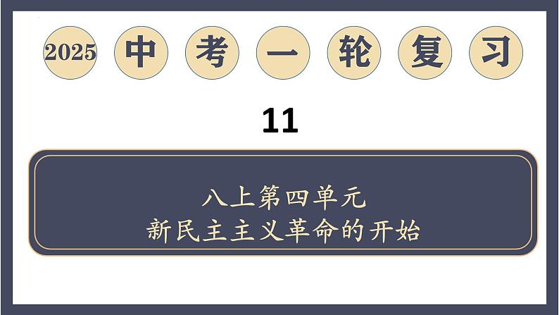 专题11  新民主主义革命的开始（课件）-最新中考历史一轮大单元复习必备课件（人教部编版）第2页