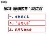 【核心素养目标】统编版历史七年级下册第2课唐朝建立与“贞观之治”课件+教案+课时训练