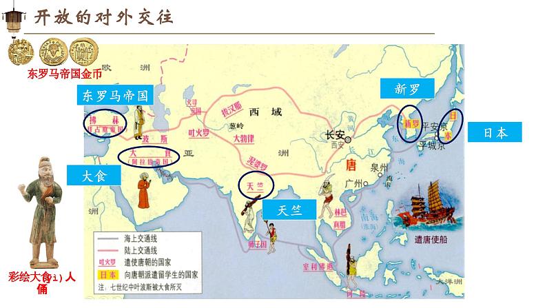 新人教版初中历史七年级下册 第6课 隋唐时期的中外文化交流 课件第3页