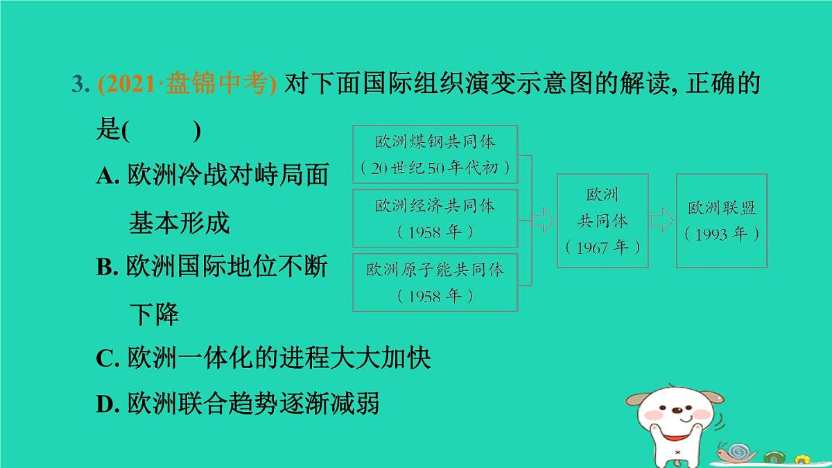 辽宁省2024中考历史第一篇教材梳理板块六世界现代史第28课时二战后的世界变化课件第4页