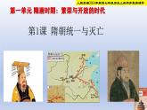 人教部編2024年版七年級歷史下冊第1課 隋朝統(tǒng)一與滅亡 課件