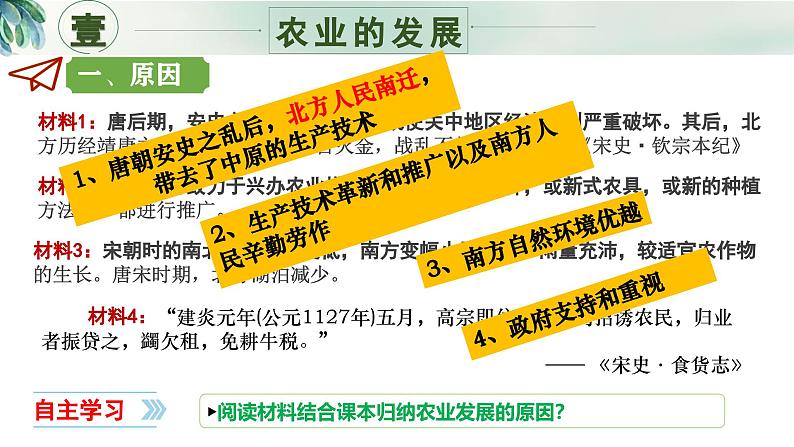 新人教版初中历史七年级下册 第12课  辽宋夏金元时期经济的繁荣 课件第3页