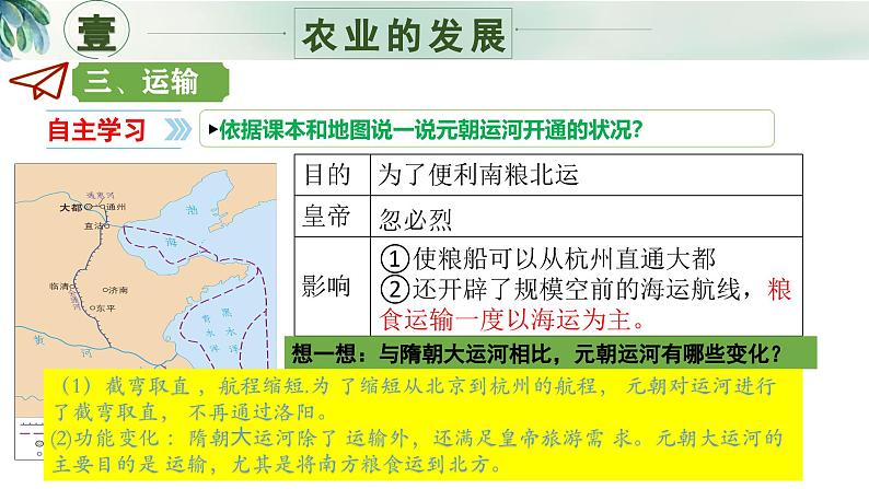 新人教版初中历史七年级下册 第12课  辽宋夏金元时期经济的繁荣 课件第5页