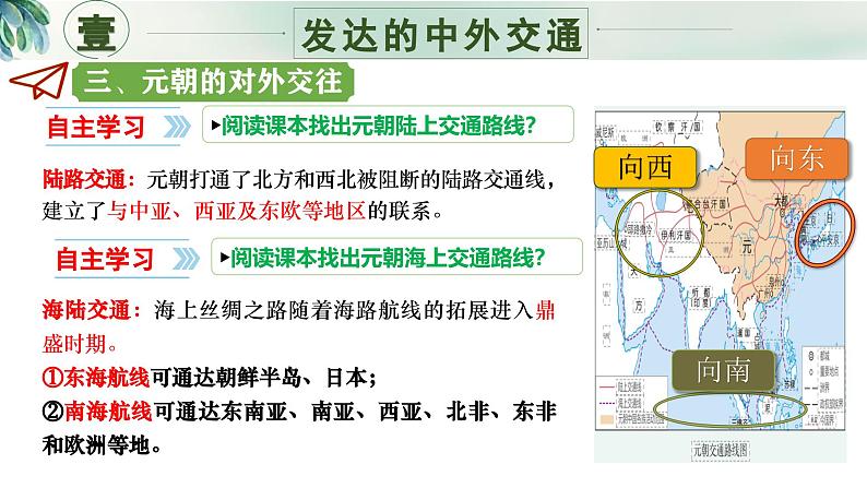 新人教版初中历史七年级下册 第13课  辽宋夏金元时期的对外交流 课件第5页