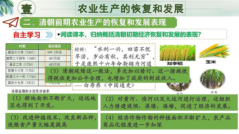 新人教版初中历史七年级下册 第20课  明清时期社会经济的发展 课件第4页