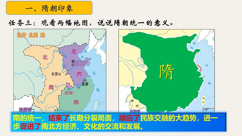 部编版历史七年级下册 第1课 隋朝统一与灭亡 课件第8页