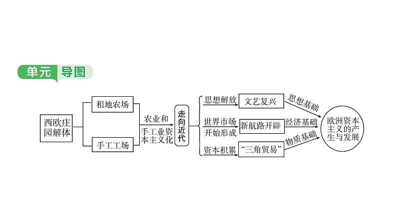 世界近代史第一单元　走向近代2025年中考历史一轮复习教材梳理 课件第3页