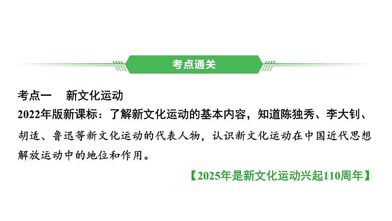 中国近代史 第四单元　新民主主义革命的开始 2025年中考历史一轮复习教材梳理 课件第7页