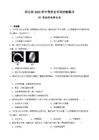 河北省2025年中考历史专项冲刺练习：02 原始的农耕生活 （含答案）