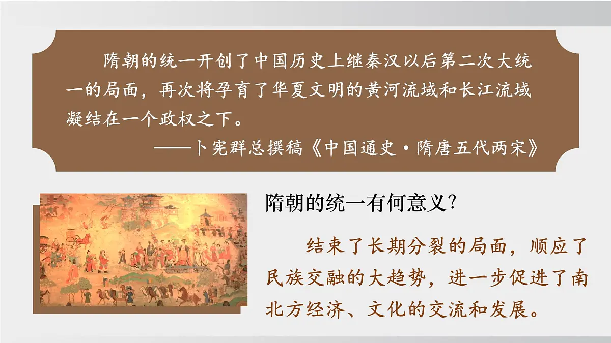 （1）隋朝统一与灭亡（课件）2024-2025学年历史七年级下册（统编版2024）第5页
