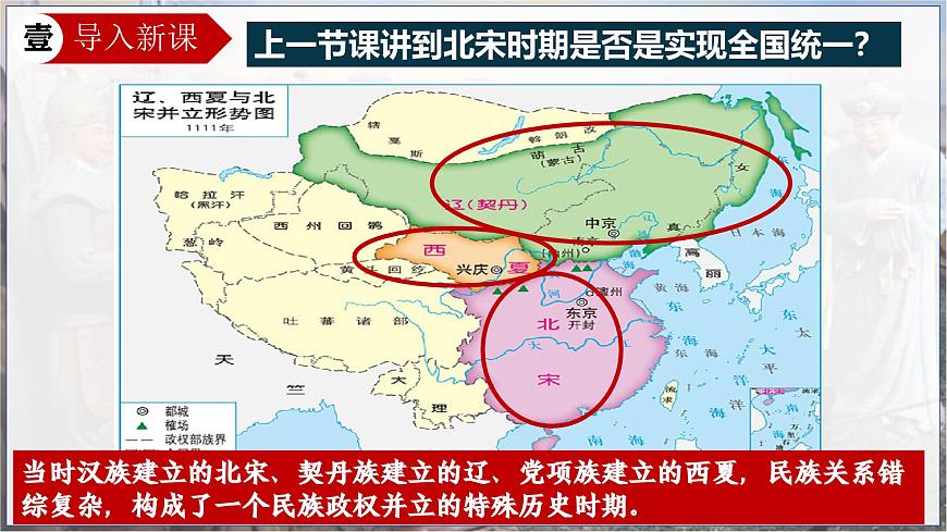 统编历史七年级下册（2024版）第9课_辽、西夏与北宋并立【课件】（22页）第1页