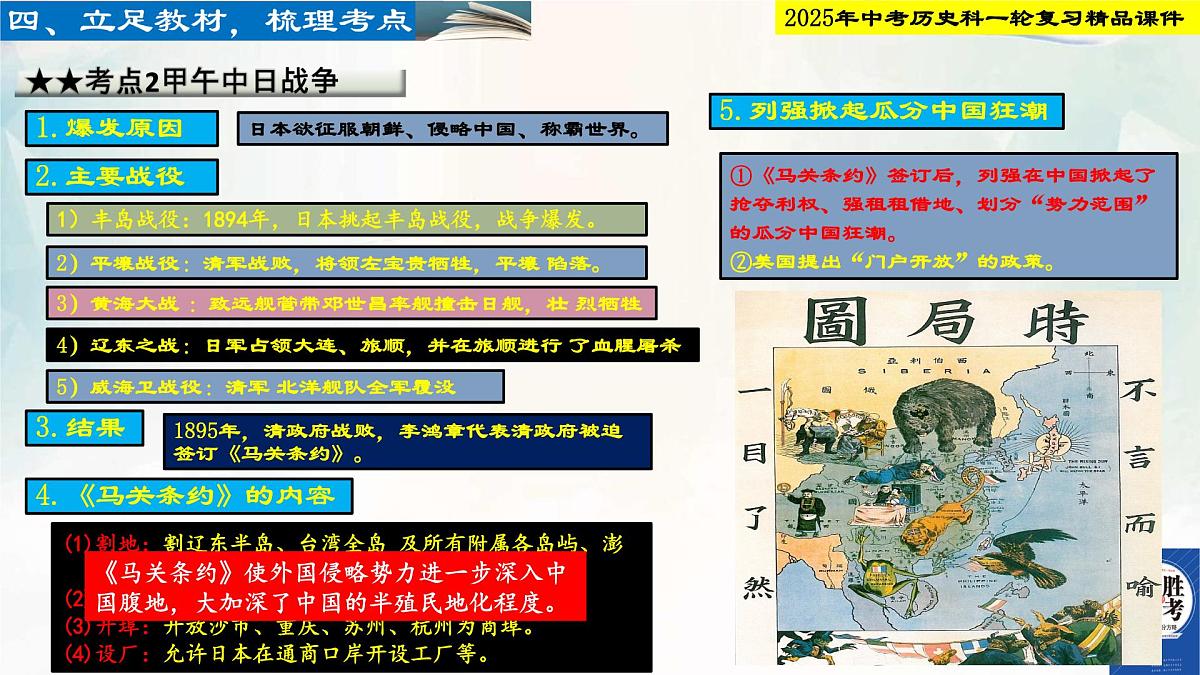 2025年中考历史科一轮复习精品课件第九单元 近代化的早期探索与民族危机的加剧第5页