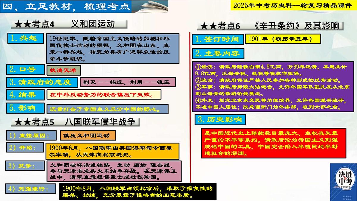 2025年中考历史科一轮复习精品课件第九单元 近代化的早期探索与民族危机的加剧第7页