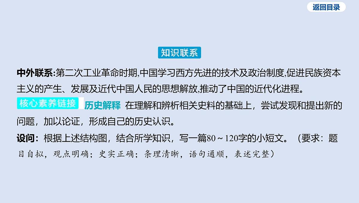 06-第五单元 第二次工业革命和近代科学文化课件 2025年历史中考一轮复习第5页