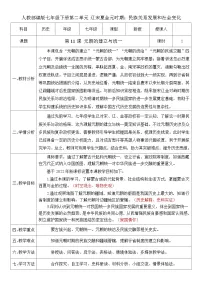 初中历史人教版(2024)七年级下册(2024)元朝的统一精品教案