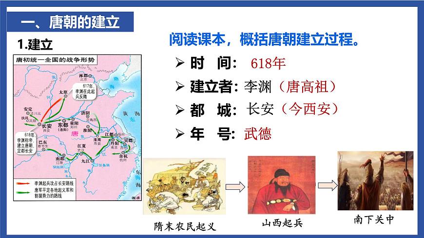 1.2 唐朝建立与“贞观之治” 课件 2025学年部编版七年级历史下学期第4页