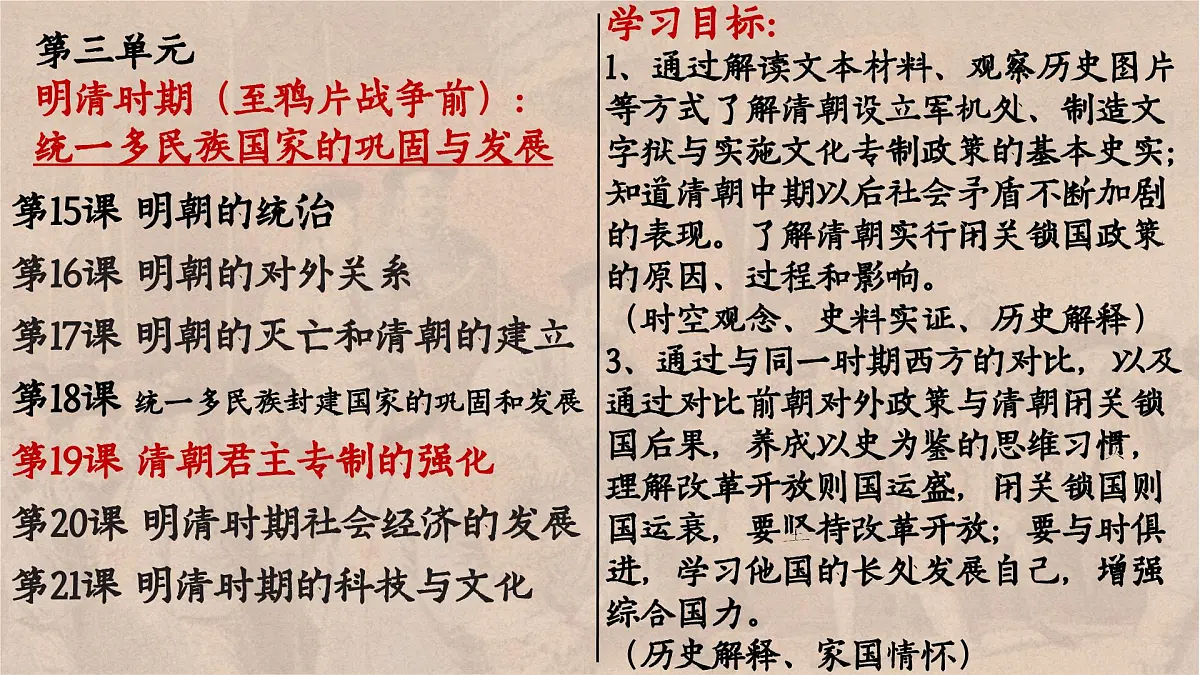 部编版2024七年级下册历史19. 清朝君主专制的强化 课件第4页