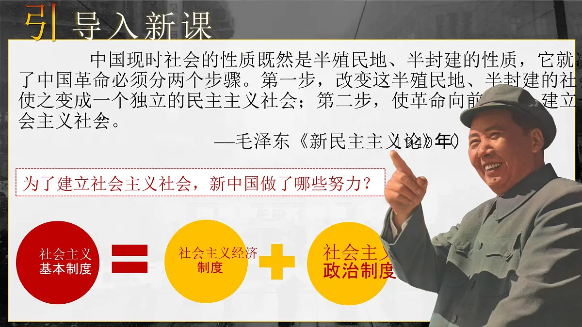 第5课 三大改造—部编版2025八年级下册历史 课件第5页
