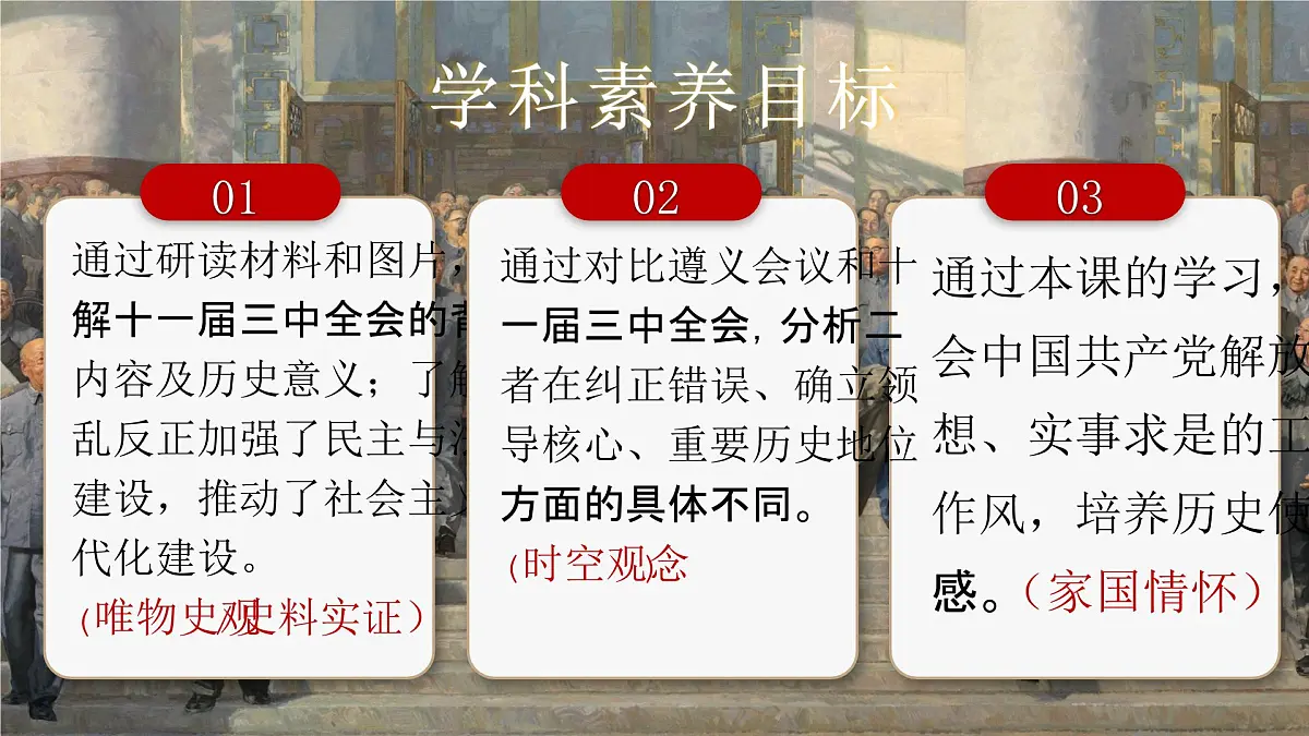 第7课 伟大的历史转折-部编版2025八年级下册历史 课件第3页