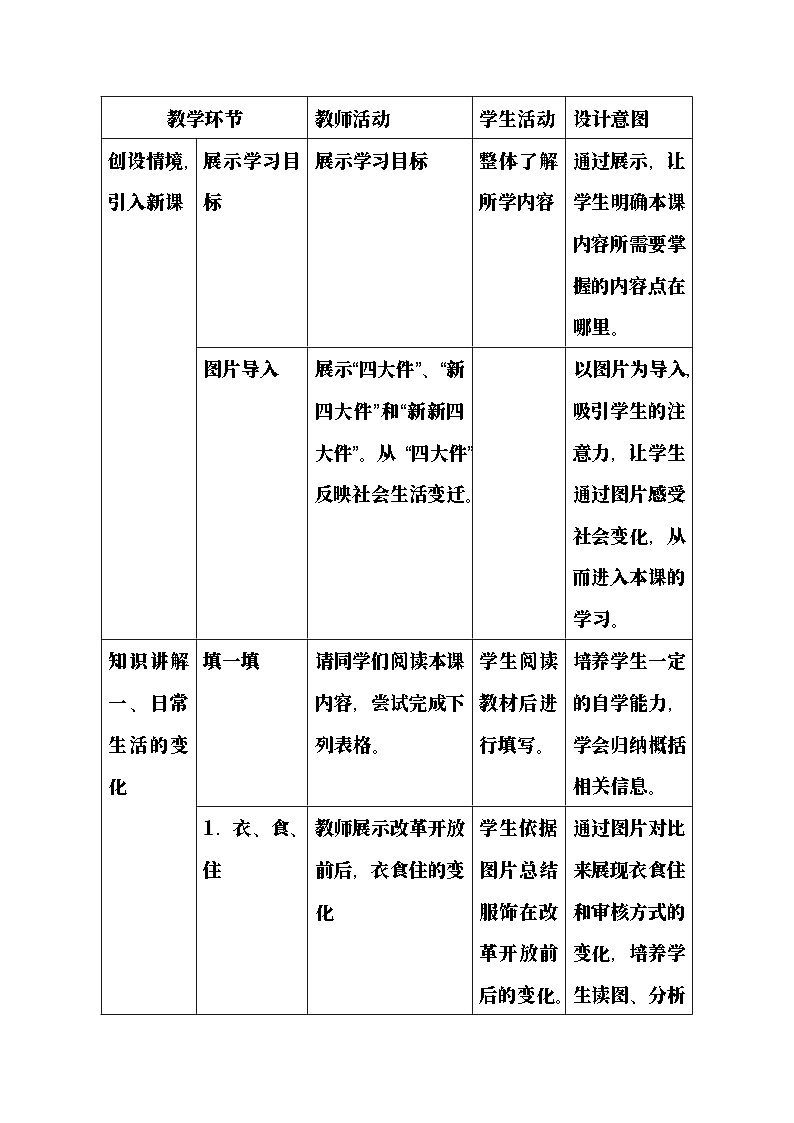 【教学设计】第19课 社会生活的变迁-部编版2025八年级下册历史第2页