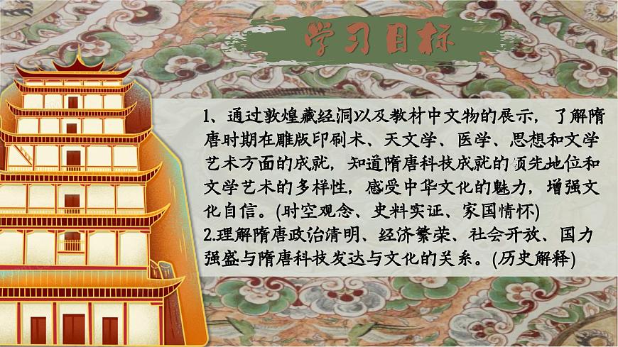 部编版2024七年级下册历史7.隋唐时期的科技与文化 课件第3页
