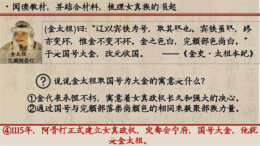 部编版2024七年级下册历史10.金与南宋对峙 课件第8页