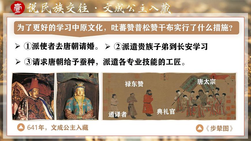 第5课 隋唐时期的民族交往与交融-部编版2025七年级下册历史 课件第7页