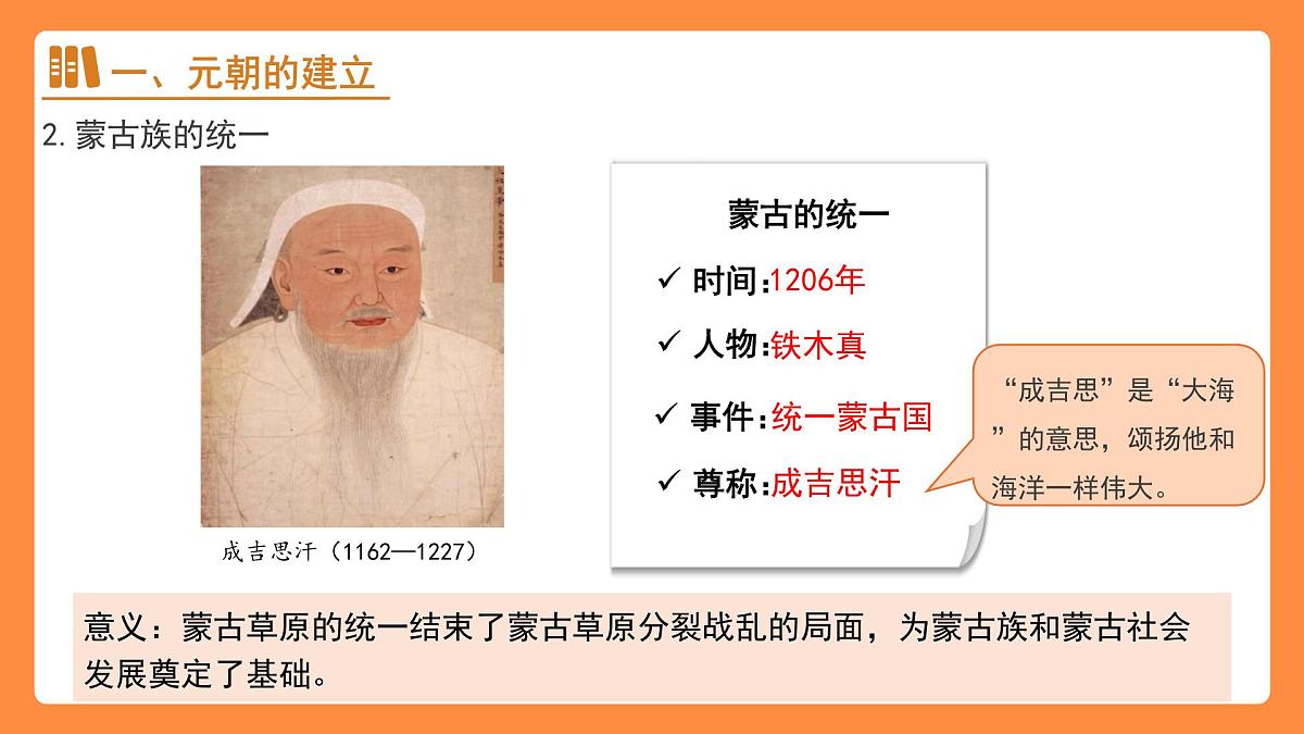 11 元朝的建立和统一 课件  人教版（2024）历史七年级下册第5页