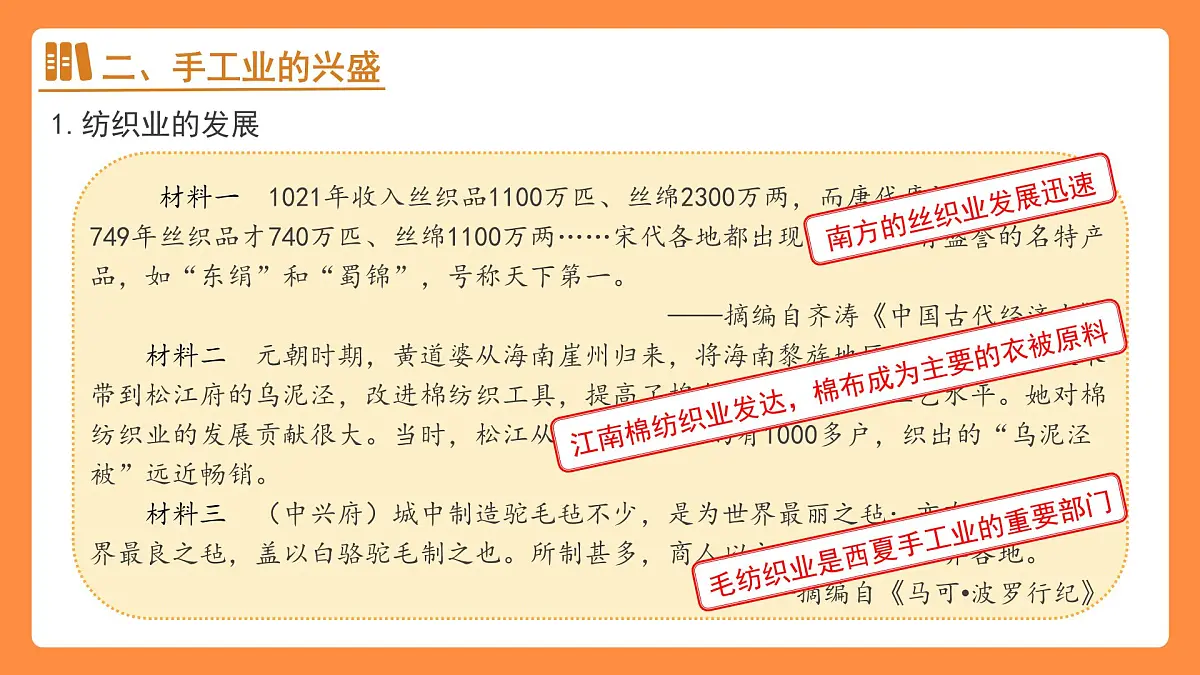 12 辽宋夏金元时期经济的繁荣 课件 人教版（2024）历史七年级下册第8页