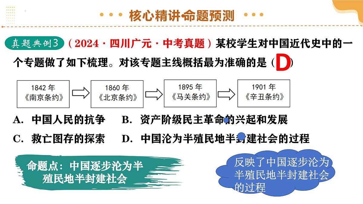 专题05 山河激荡：中国近代的侵略与反抗潮声（课件）2025年中考历史二轮复习讲练测（全国通用）第7页