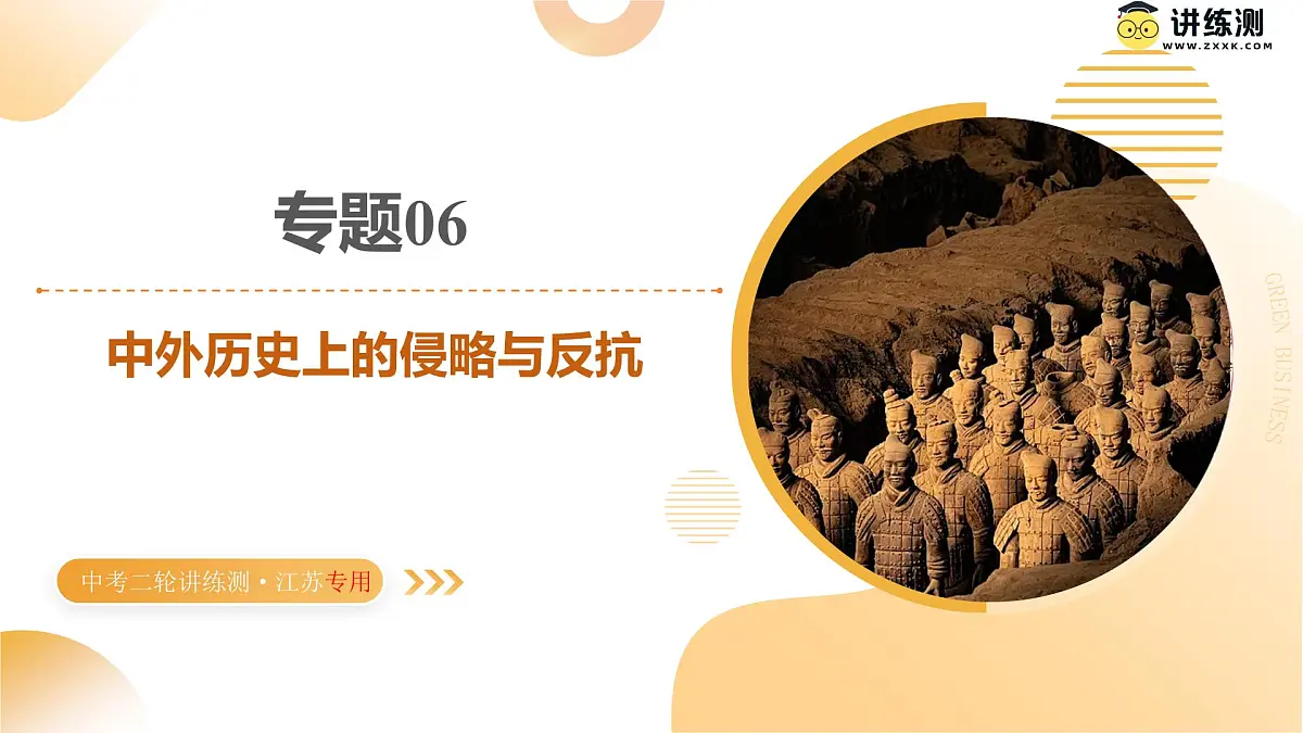 专题06 中外历史上的侵略与反抗（课件）2025年中考历史二轮复习讲练测（江苏专用）第1页