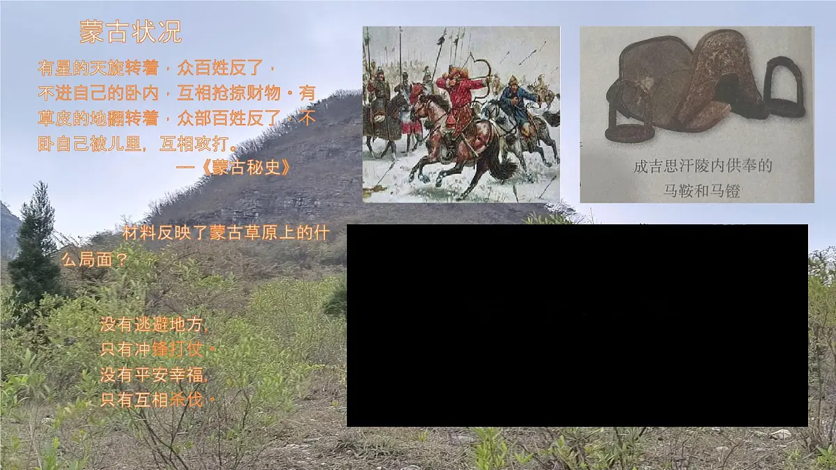 初中 历史 人教版（2024） 七年级下册（2024） 第二单元第11课 元朝的统一 课件第3页