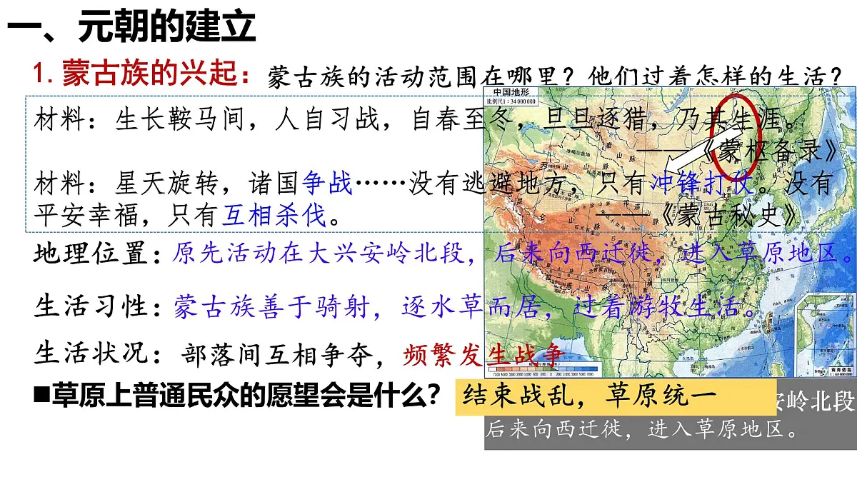 初中 历史 人教版（2024） 七年级下册（2024） 第二单元第11课 元朝的统一 课件第4页