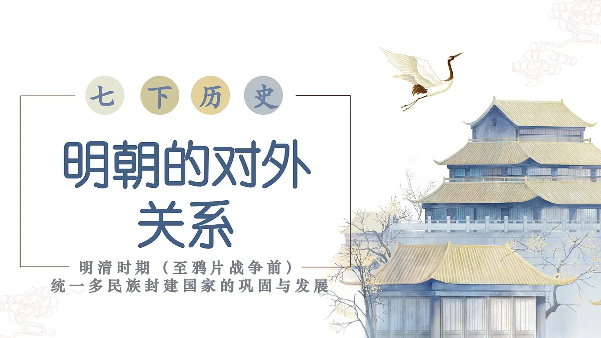 新统编版历史七下 3-16《明朝的对外关系》课件第2页