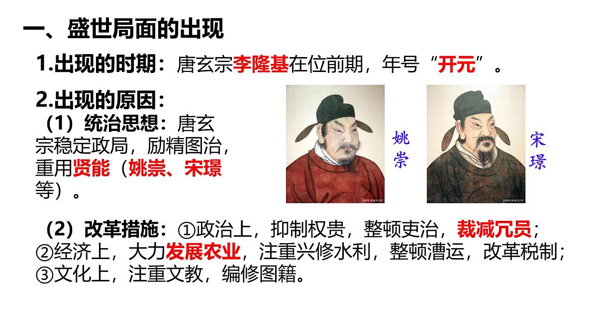 初中  历史  人教版（2024）  七年级下册（2024）第3课 开元盛世 课件第4页