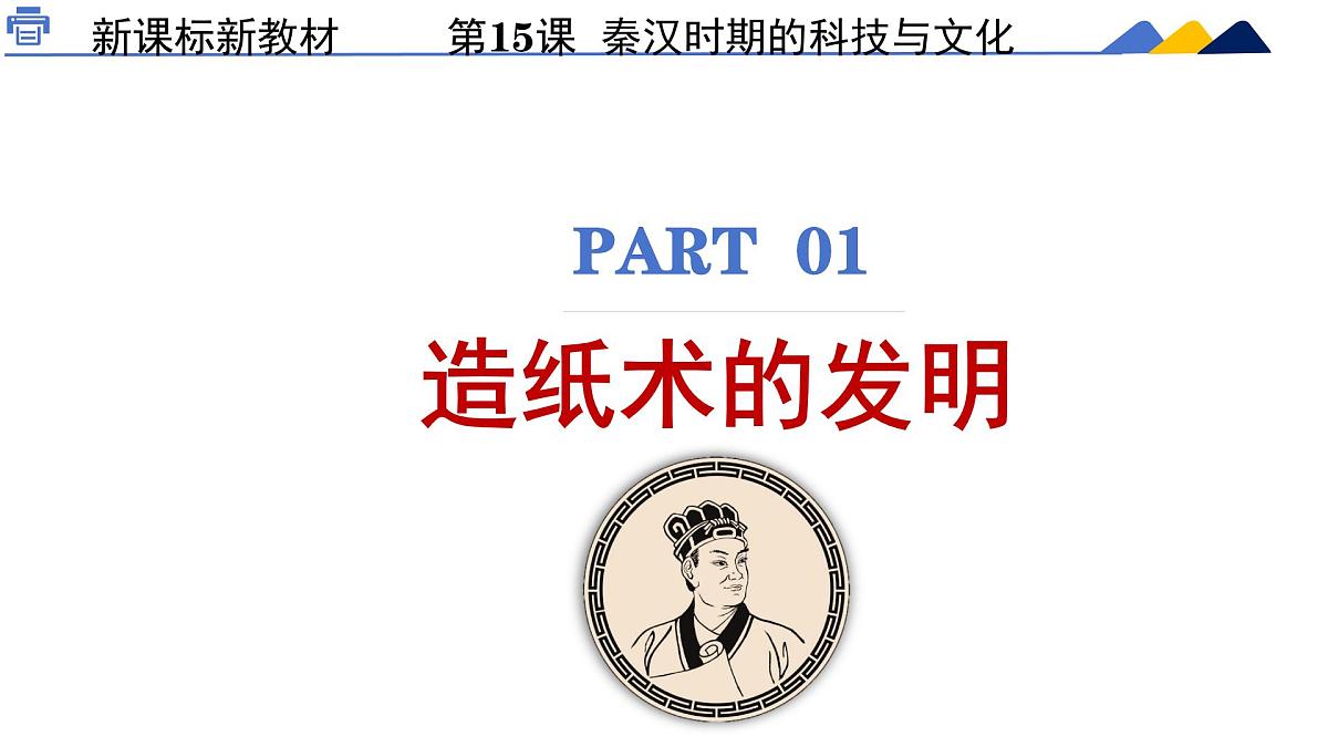 新统编版历史七上 3-15《秦汉时期的科技与文化》课 件课件PPT第5页