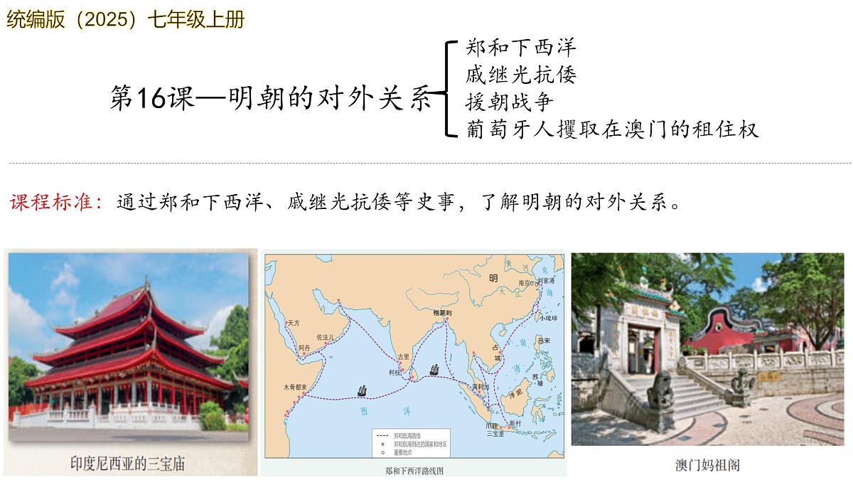第16课 明朝的对外关系（课件）2025学年七年级历史下册同步精品课件（统编版2024）第3页