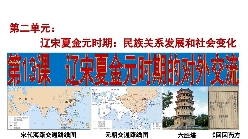 2.13 辽宋夏金元时期的对外交流 课件 2024-2025学年统编版七年级历史下册第2页