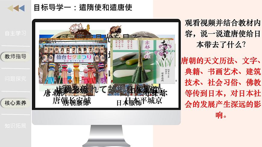 初中  历史  人教版（2024）  七年级下册（2024）第6课 隋唐时期的中外文化交流 课件第8页