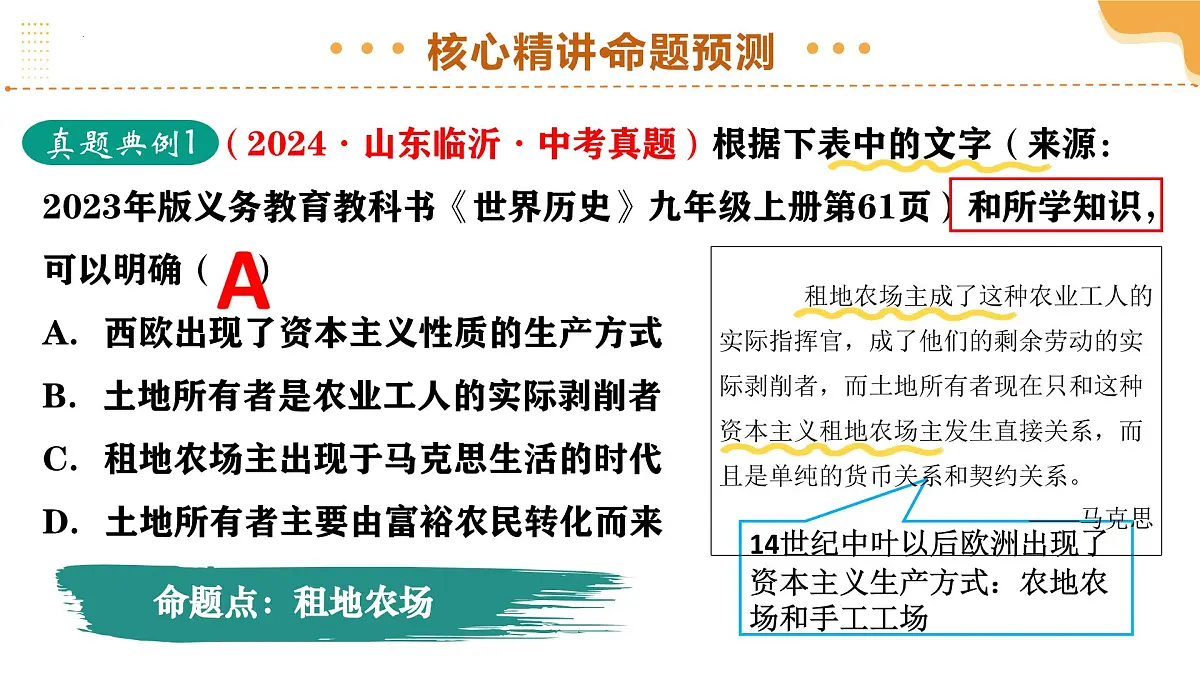 专题13 蜕变之路：资本主义发展的历史演进（课件）2025年中考历史二轮复习讲练测（全国通用）第5页