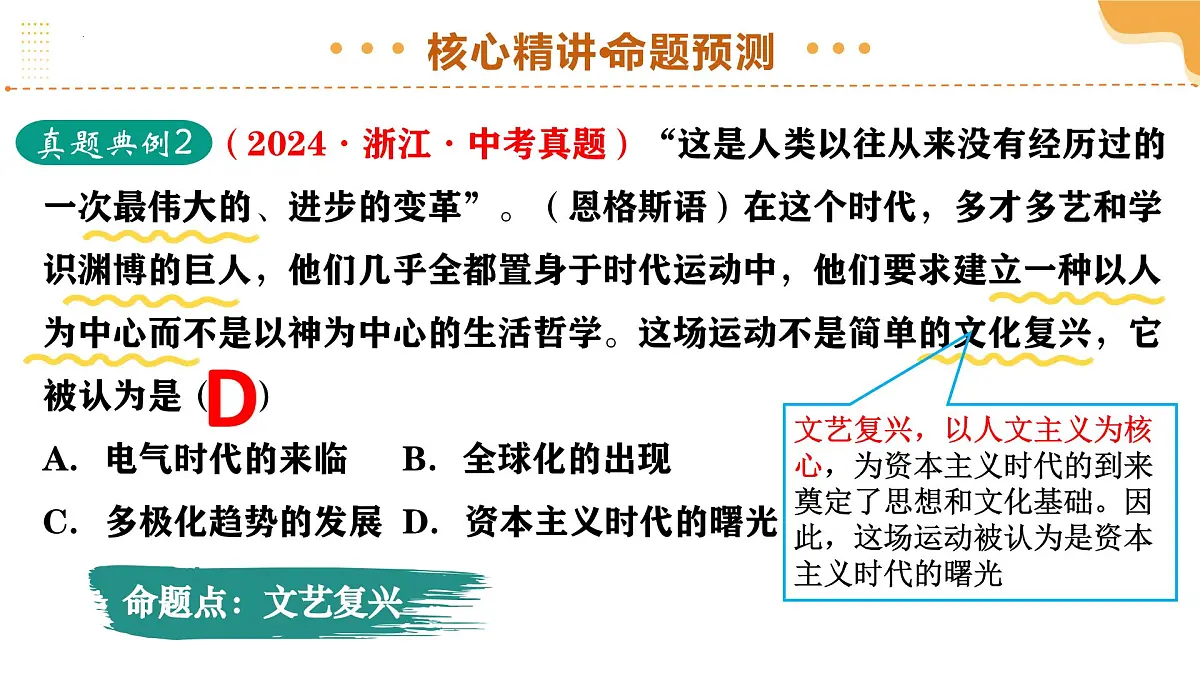 专题13 蜕变之路：资本主义发展的历史演进（课件）2025年中考历史二轮复习讲练测（全国通用）第6页
