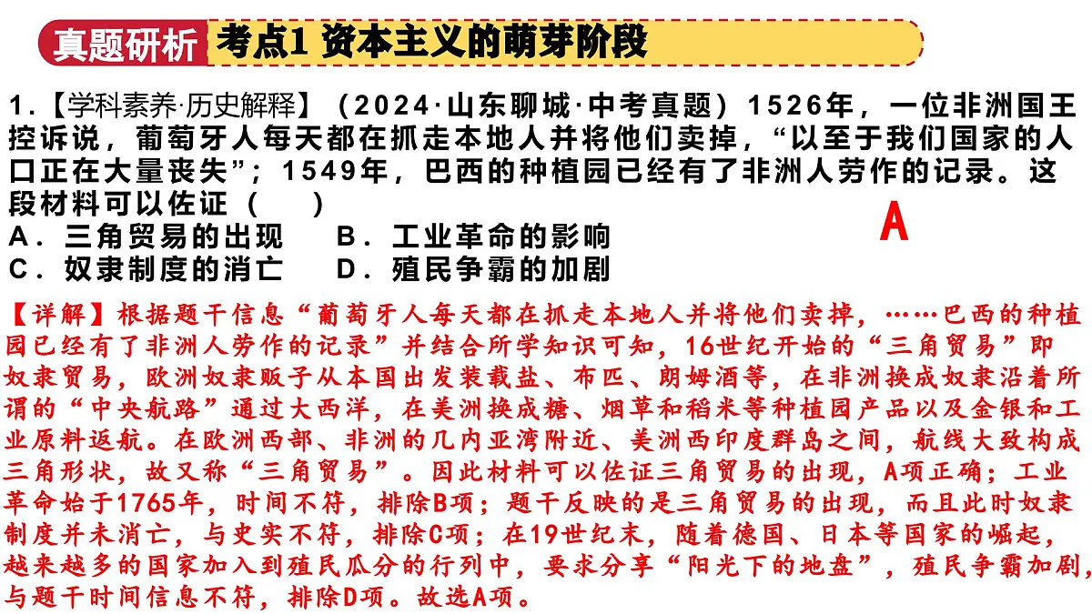 专题10 资本主义的发展与调整（课件）2025年中考历史二轮复习讲练测（山东专用）第7页