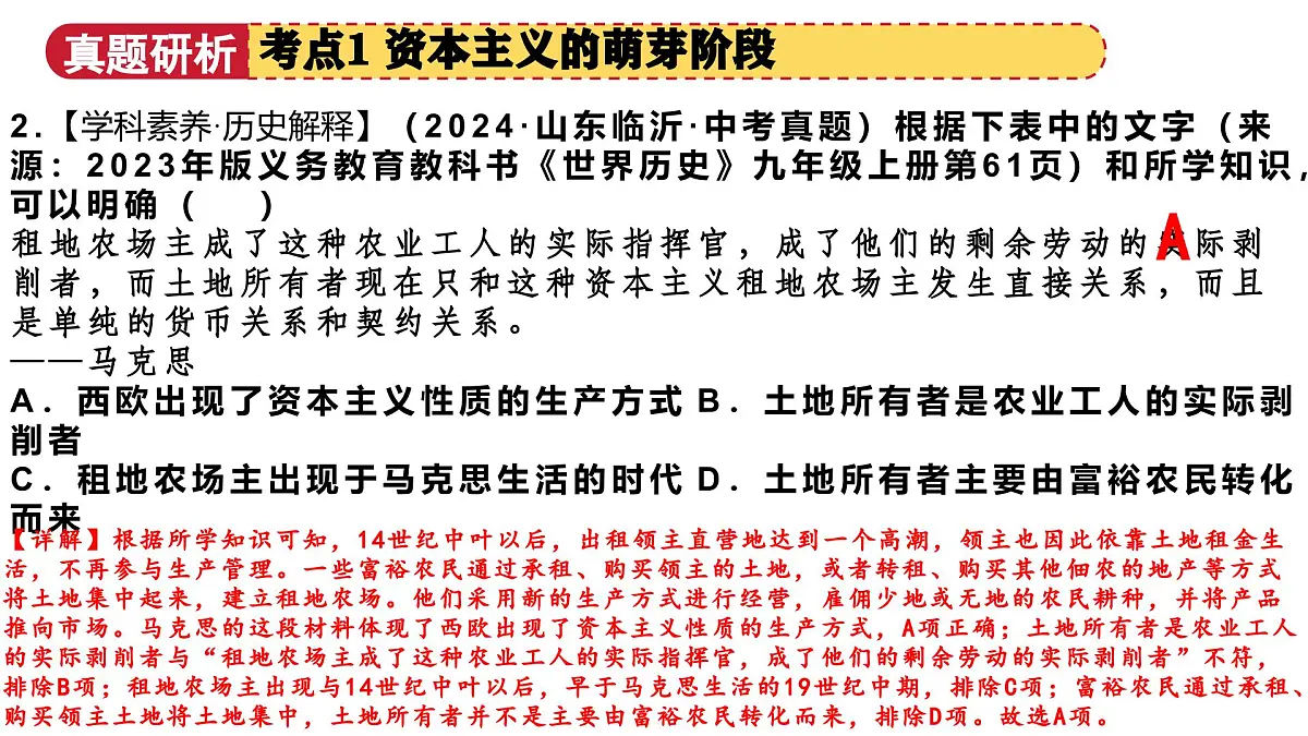 专题10 资本主义的发展与调整（课件）2025年中考历史二轮复习讲练测（山东专用）第8页
