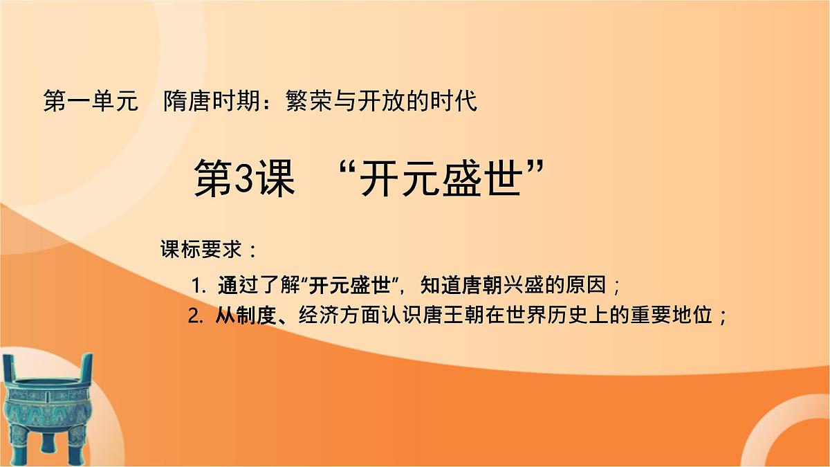 1.3 “开元盛世”课件 2024-2025学年统编版七年级历史下册第2页