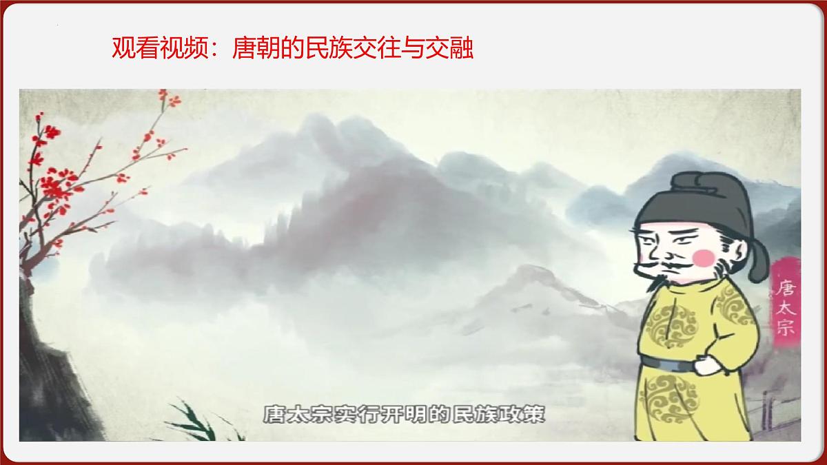 第5课 隋唐时期的民族交往与交融 2024-2025学年七年级历史下册（统编版2024）课件第3页