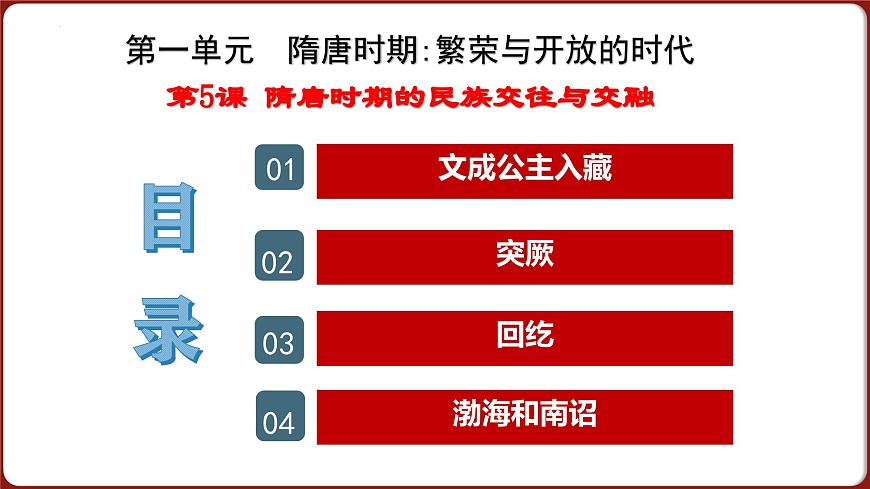 第5课 隋唐时期的民族交往与交融 2024-2025学年七年级历史下册（统编版2024）课件第4页