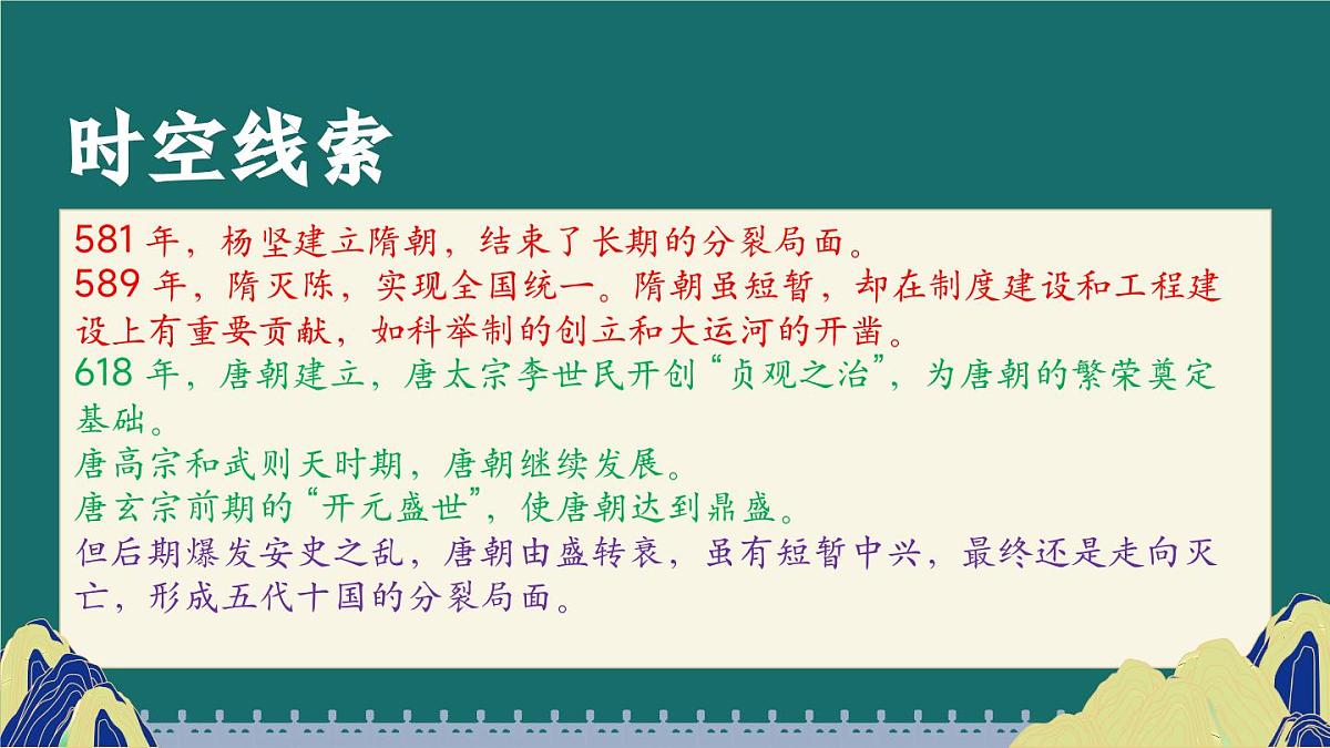 第1课 隋朝统一与灭亡（课件）2024-2025学年七年级历史下册（统编版2024）第3页
