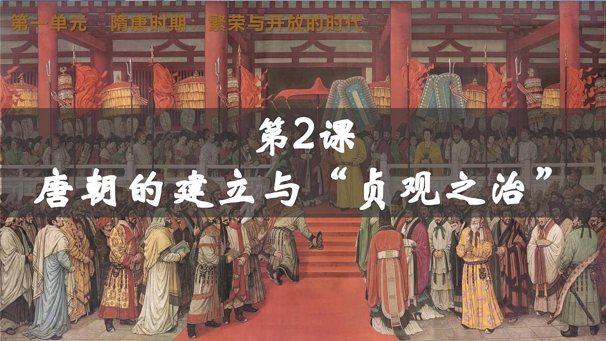 第2课 唐朝的建立与“贞观之治”2025学年七年级历史下册（统编版2024）课件第2页