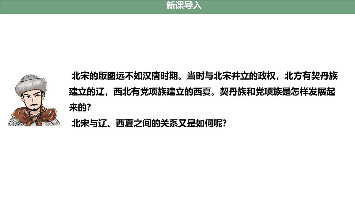 初中 历史 人教版（2024） 七年级下册（2024）第9课 辽、西夏与北宋并立 课件第3页