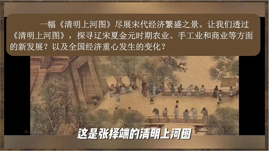初中  历史  人教版（2024）  七年级下册（2024）第12课 宋元时期经济的繁荣 课件第1页